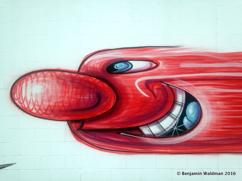 Kenny Scharf-Street Art Mural-Krinos Foods-Bronx-KM Fine Arts-NYC-020