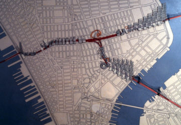 Lower Manhattan Expressway map