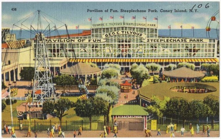 Fred Trump's Demolition of Steeplechase Park on Coney Island - Untapped ...