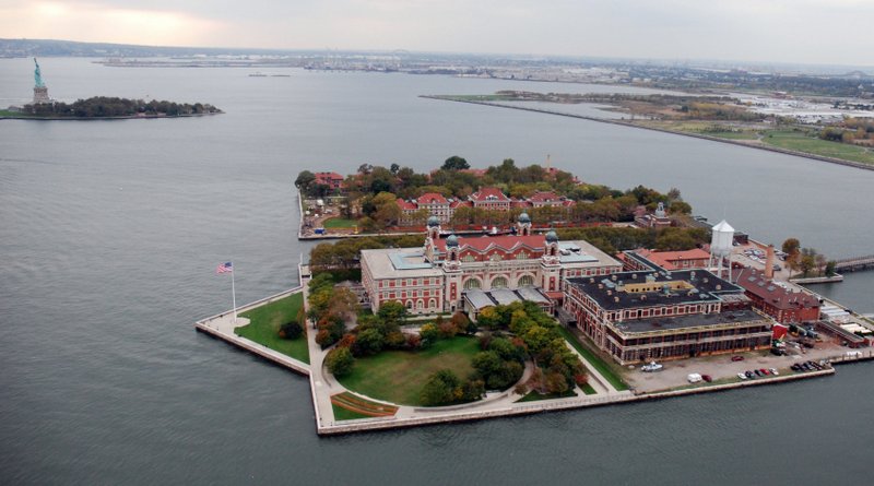 Ellis Island-Aerial View 2-Save Ellis Island-NYC