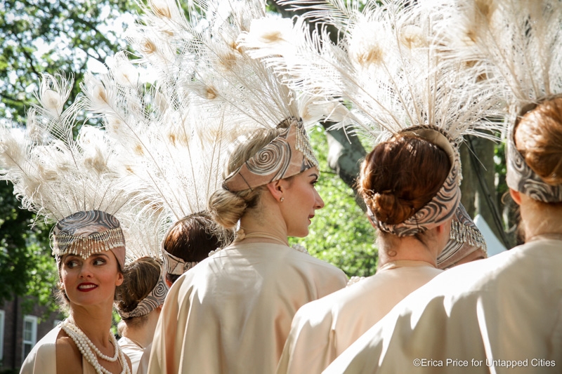 Jazz Age Lawn Party - June 2016 - by Erica Price The Dreamland Follies, backstage.