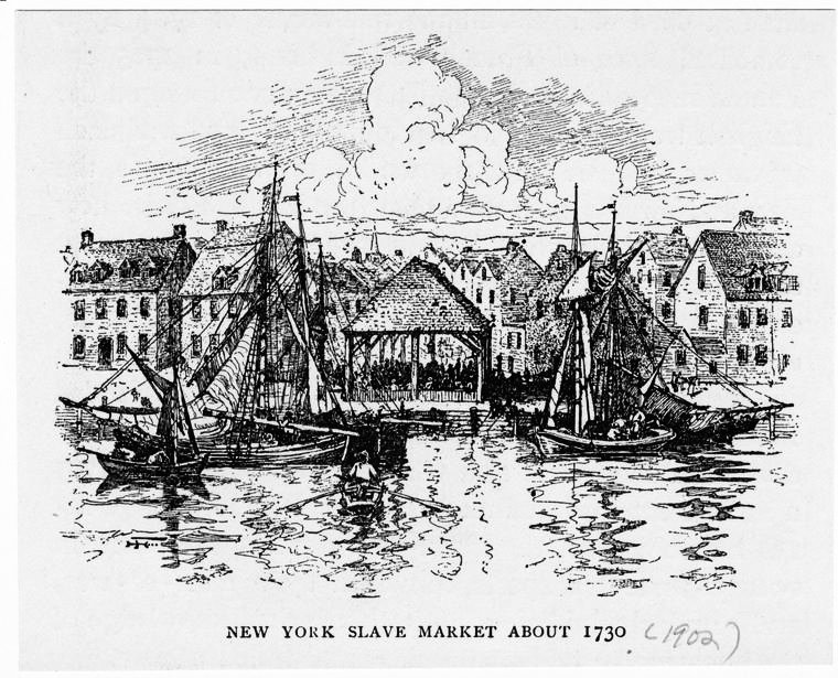 New York Slave Market-1730-NYC-Untapped Cities-NYPL