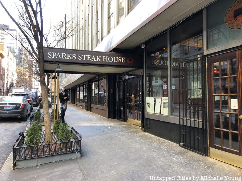Sparks Steakhouse, one of NYC's infamous mob hangouts