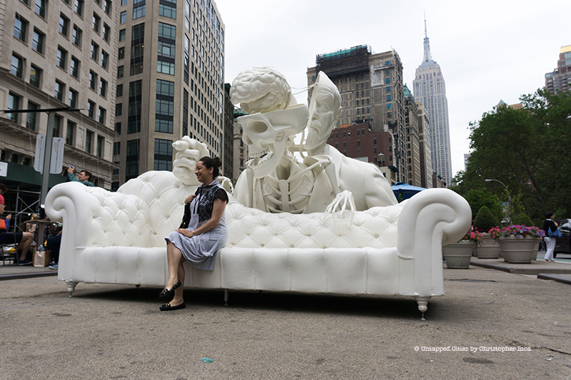 Untapped Cities-NYCHOS-Art-Sigmund Freud-Flatiron Plaza