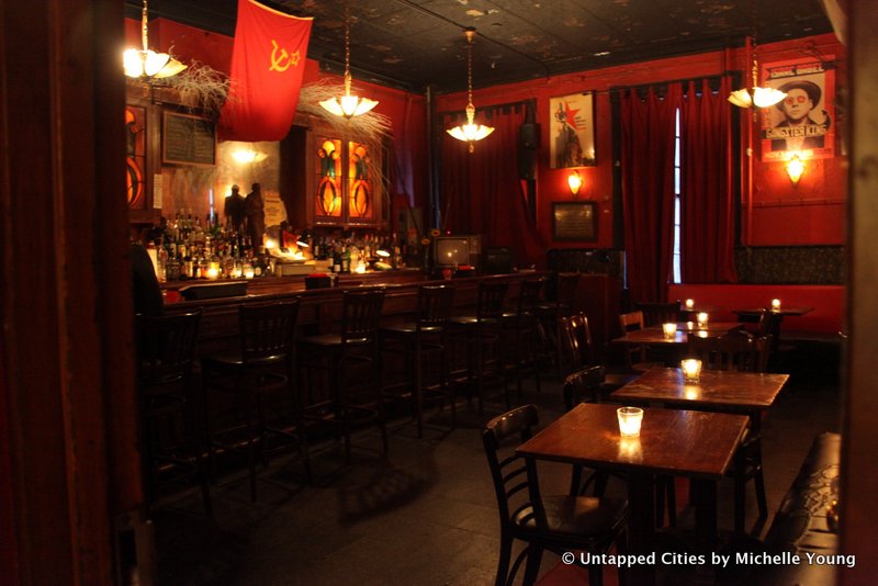 KGB Bar-East Village-Interior-Radical history-NYC
