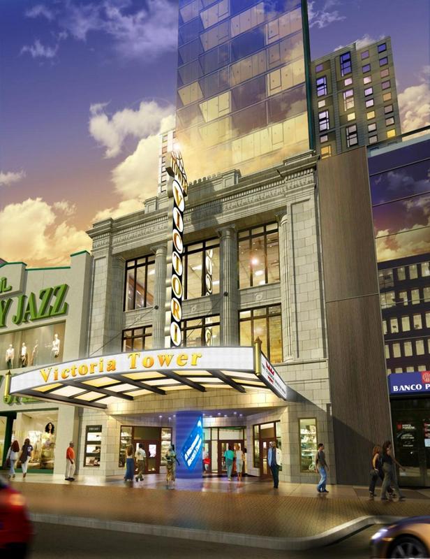 Rendering of renovated Victoria Theatre in Harlem Untapped Cities AFineLyne