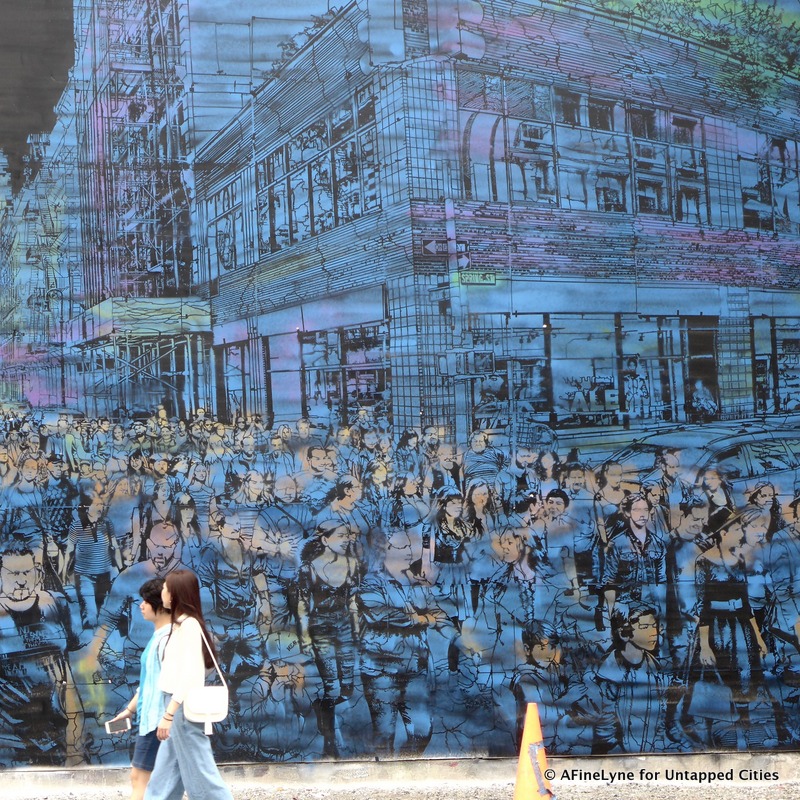 Bowery Mural at Houston St Logan Hicks Untapped Cities AFineLyne