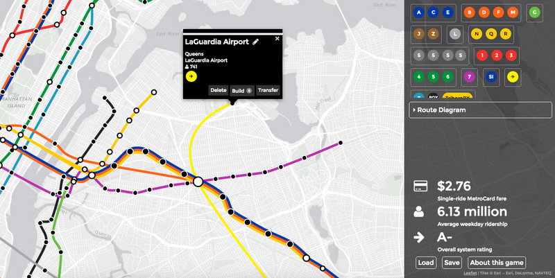 Brand New Subway-Screenshot-NYC Subway Transit Game-Map-2