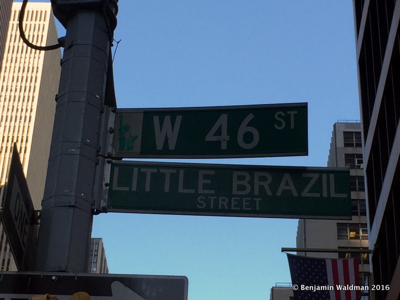 Little Brazil Street Sign