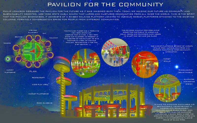 NY State Pavilion-Ideas Competition-National Trust for Historic Preservation-Queens-Pavilion for the Community-NYC-2