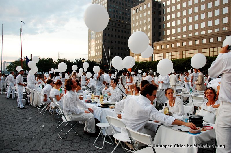 NYC Diner en Blanc-Brookfield Place-2011-World Financial Center-