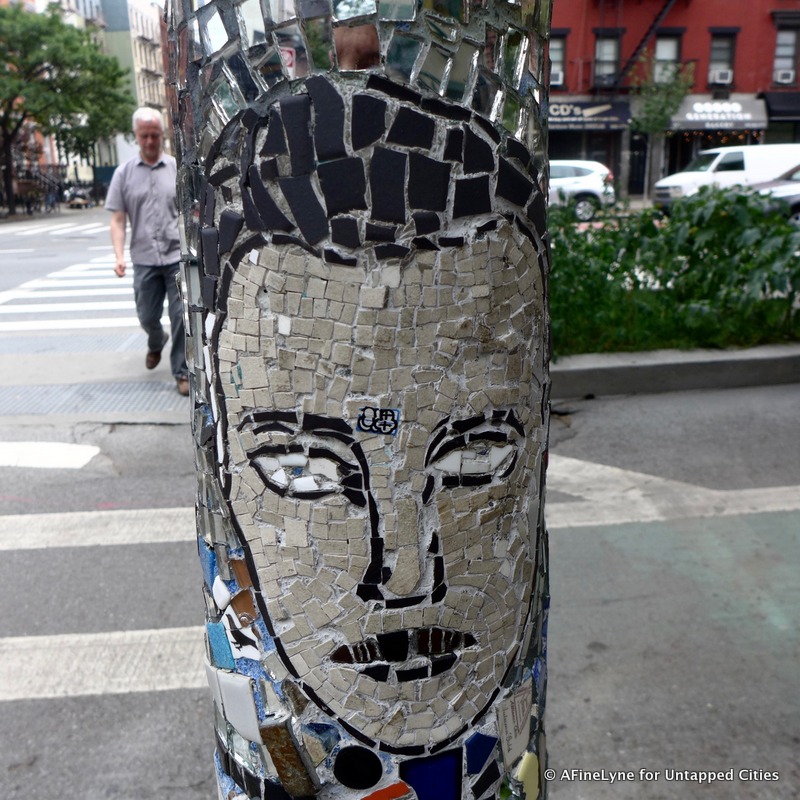 St Marks Pl & 1st Ave-Jim Power Mosaic Untapped Cities AFineLyne