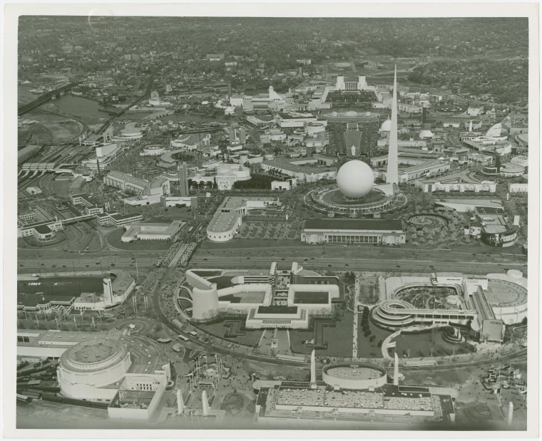 1939 World's Fair from above