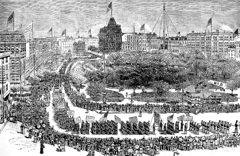 First-Labor-Day-Parade-Sketch-Union-Square-New-York-September-5-1882