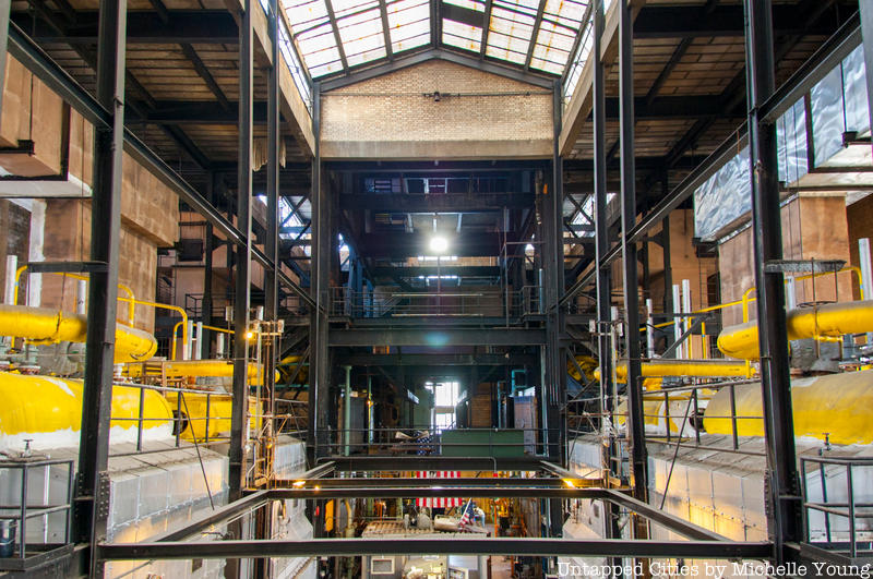 Inside the Roosevelt Island steam plant