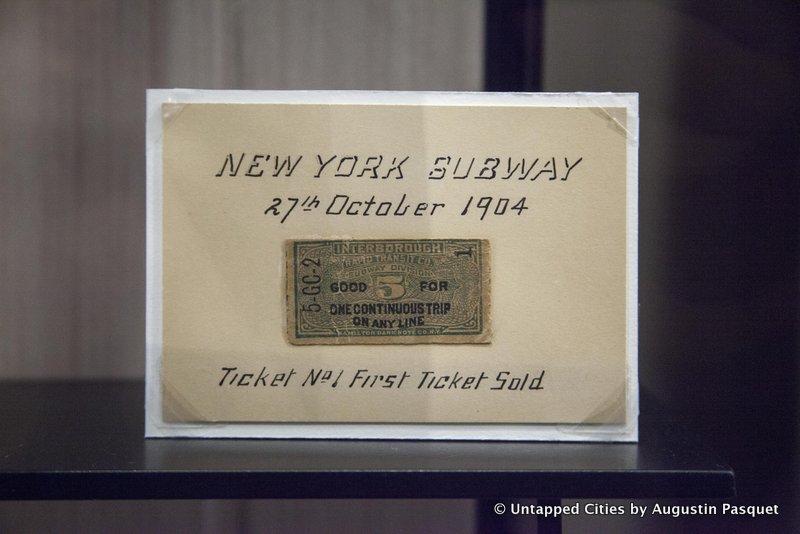 Early Subway ticket