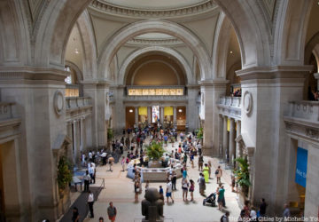 Main lobby of Metropolitan Museum of Art