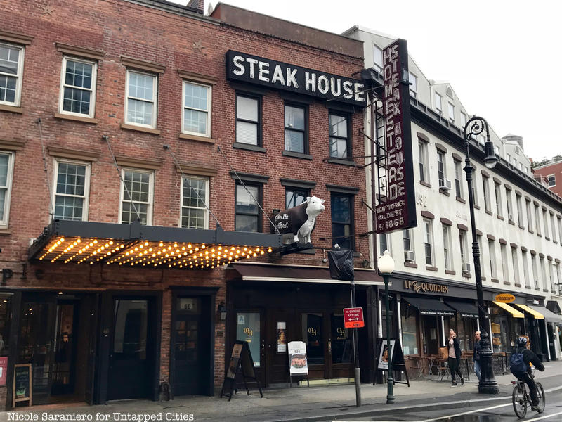Old Homestead Steakhouse in the Gansevoort Market Historic District