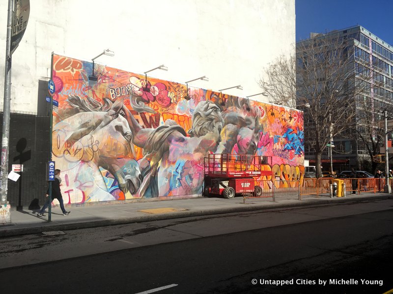 Bowery Wall-Mural-Urbanmythology-Pichi-Avo-Spanish Street Artists-NYC