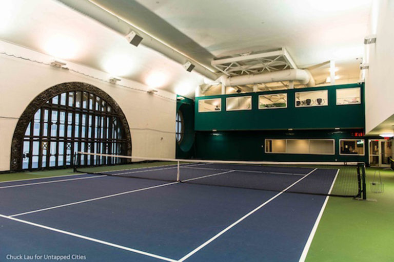 A Look at the Hidden Tennis Courts of Grand Central Terminal Once