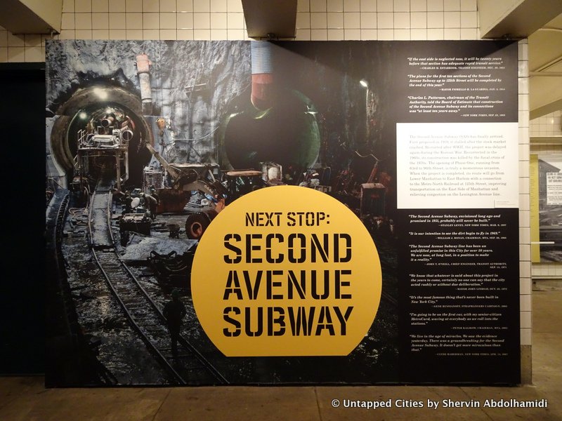 Next Stop Second Avenue Subway-New York Transit Museum Exhibit-Second Avenue Subway Line-History-NYC