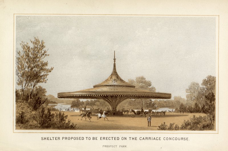 Proposed Carriage House in Prospect Park