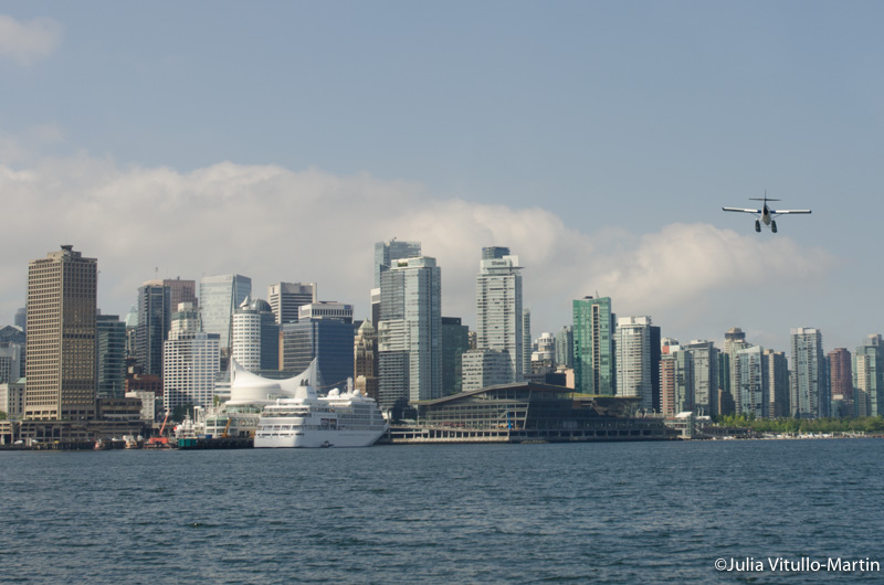 Sea Plane on Vancouver waterfront