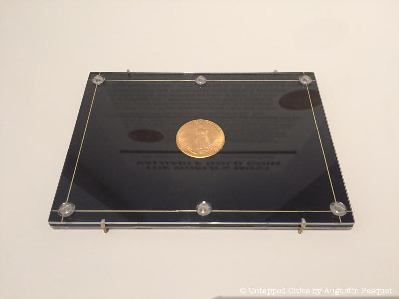 World's Most Valuable Gold Coin-1933 Double Eagle-US-New York Historical Society-NYC2