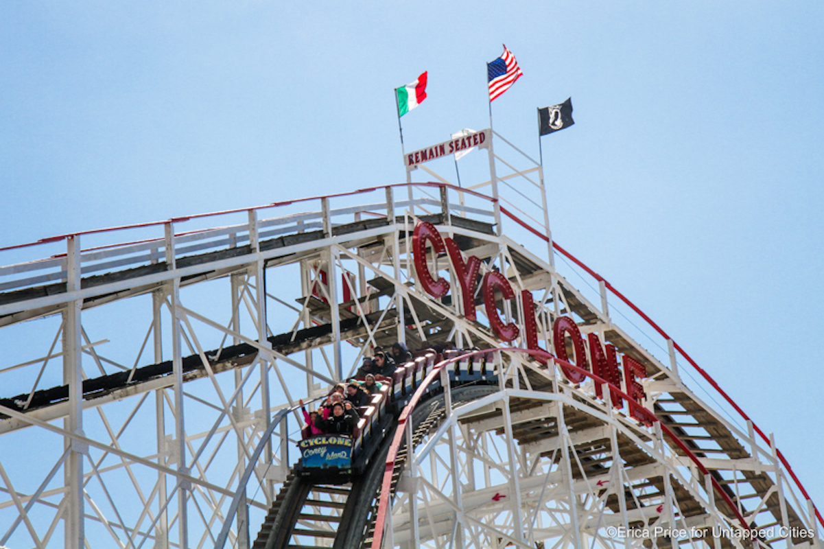 Cyclone Roller Coaster, a New York City landmark