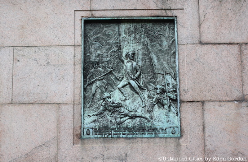 Revolutionary War Plaque at Columbia University