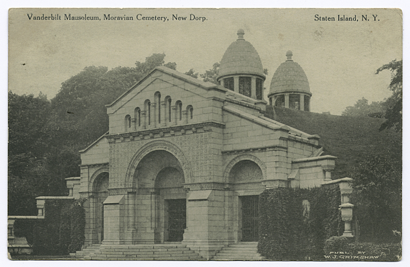Vanderbilt Mausoleum designed by Richard Morris Hunt