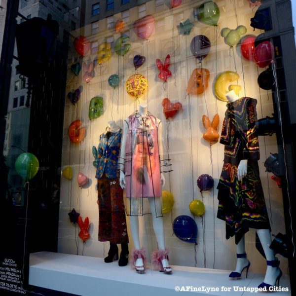 Oversized Ceramic Balloons Take Over Bergdorf Goodman Windows on 5th ...