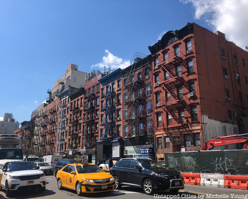 A street on the Lower East Side
