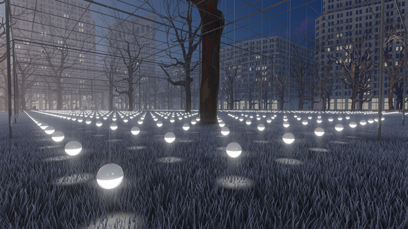 A Luminous LED Light Installation Will Carpet Madison Square Park in NYC - Untapped New York