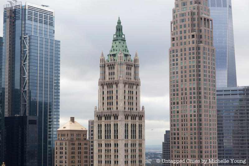the Woolworth Building