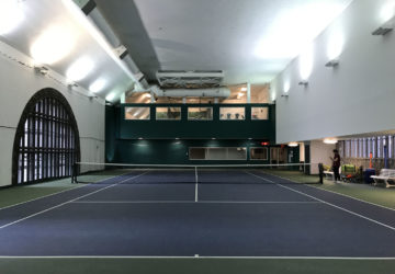 Grand central tennis court