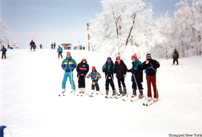 Skiers at Jiminy Peak