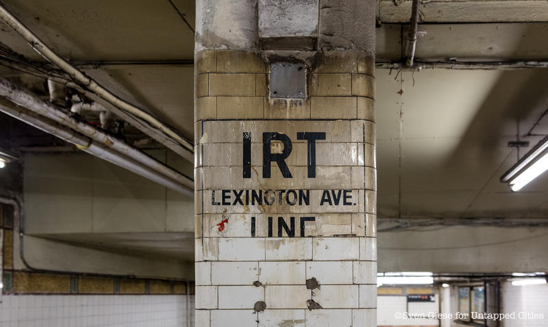 IRT subway sign