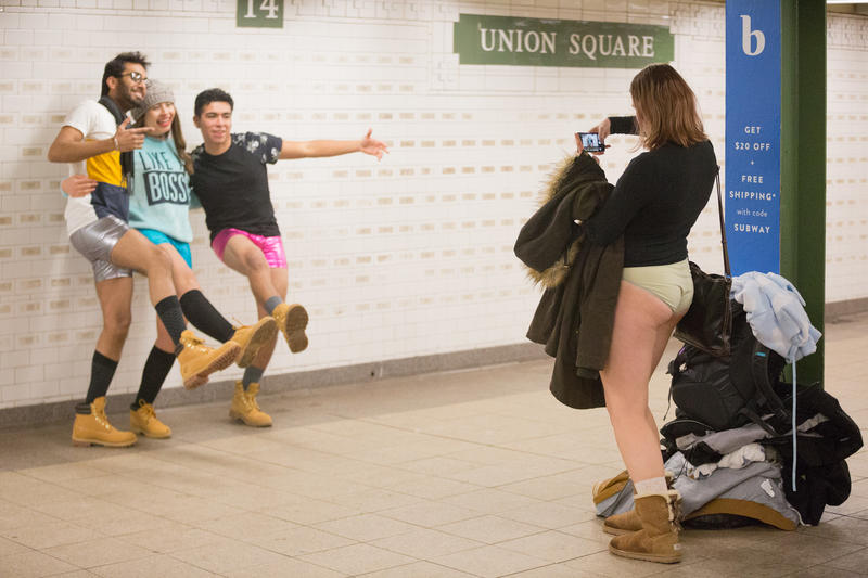 See Video of the 2018 No Pants Subway Ride in NYC - Untapped New York
