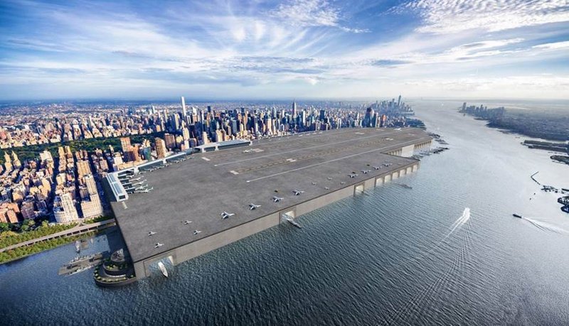 Airport on the Hudson River