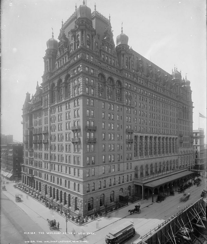 Original Waldorf Astoria Hotel, a lost New York City hotel