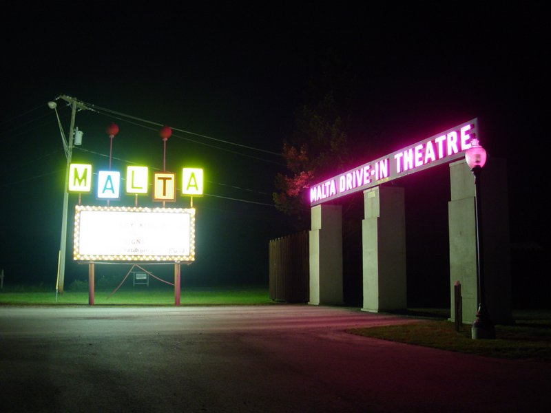Malte Drive-in theater