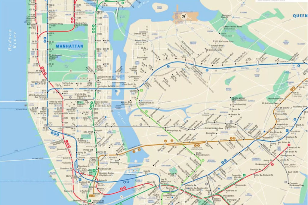 mta subway map