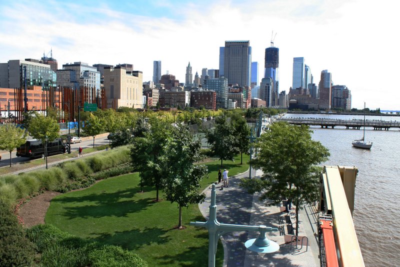 Waterfront of Hudson River Park