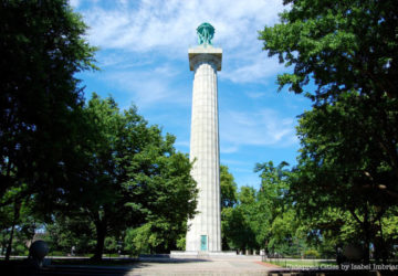 The Prison Ship Martyrs monument at Fort Greene Park