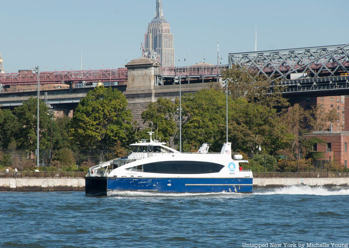 NYC Ferry in East River