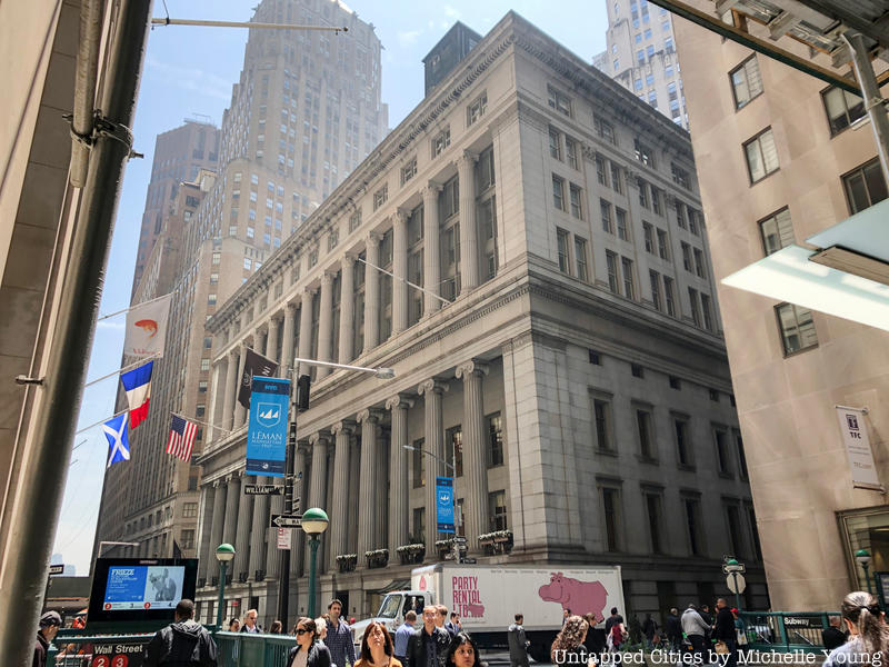 Wall Street in Manhattan
