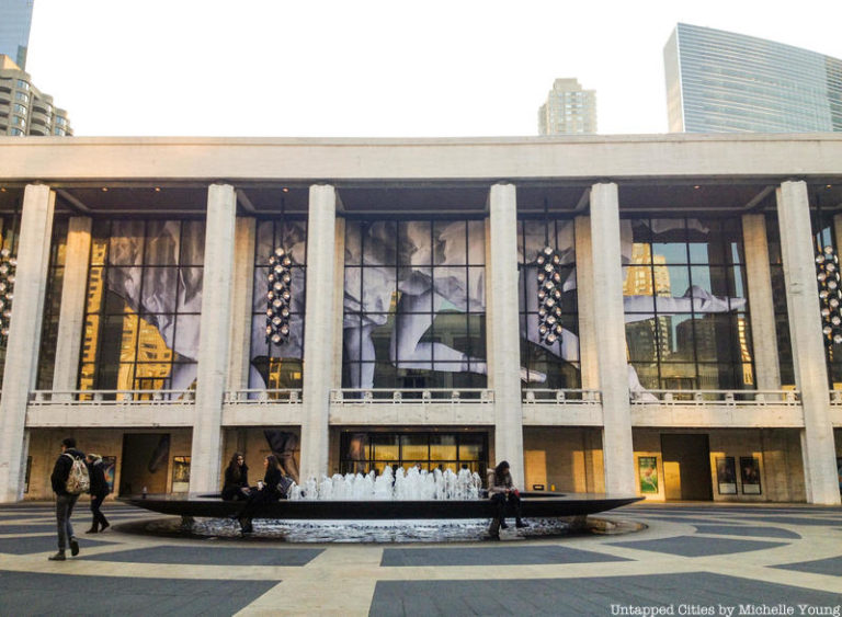 Check Out This Beautiful Installation by JR at the NYC Ballet, Lincoln