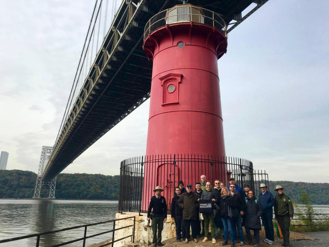 Climb to of NYC's Little Red Lighthouse - Untapped New