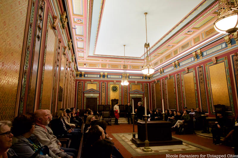 Empire Room inside NYC's Masonic Hall